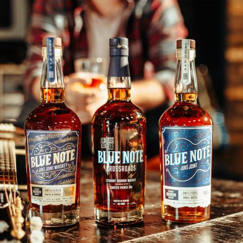 B.R. Distilling Company, the creator of the award-winning Blue Note Bourbon™, has secured an asset-backed line of credit from Live Oak Bank, providing the company with working capital to finance its inventory purchases under its long-term production agreement with Green River Distilling Company, the 10th oldest distillery in Kentucky. The transaction also frees up the company’s other capital for sales and marketing support to fuel the growing brand. (Photo: Business Wire)